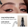 2-in-1 Eyeliner & Eyebrow Pencil – Waterproof, smudge-proof, dual-ended for bold, defined lines.