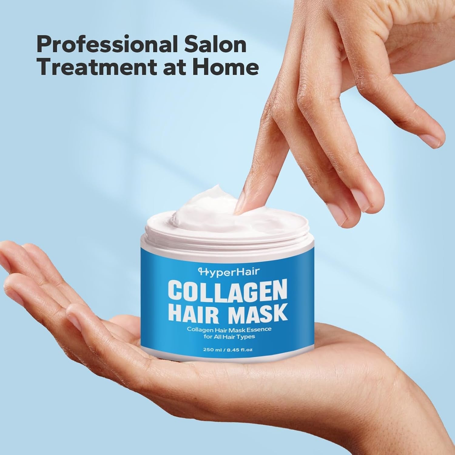 Collagen Hair Mask (250ml) – Deep repair with argan oil. For dry, damaged hair.