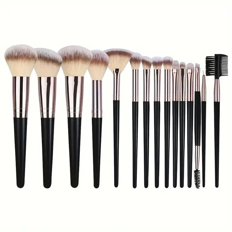 3-20PCS Makeup Brushes – Soft brushes for eyes, face, and blush. Professional tools.