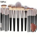 3-20PCS Makeup Brushes – Soft brushes for eyes, face, and blush. Professional tools.