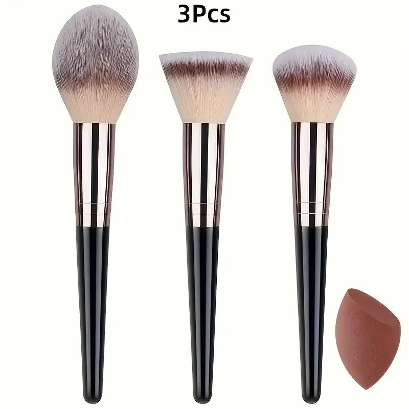 3-20PCS Makeup Brushes – Soft brushes for eyes, face, and blush. Professional tools.