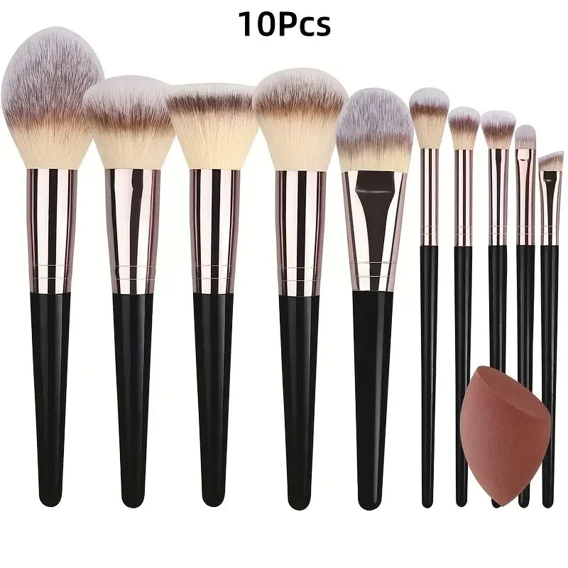 3-20PCS Makeup Brushes – Soft brushes for eyes, face, and blush. Professional tools.