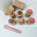 Rhod Blush Set Piggy Pocket Rouge Stick Freckle Beaver Hailey Lips and Cheeks for Both Lip and Cheek Blush Cream