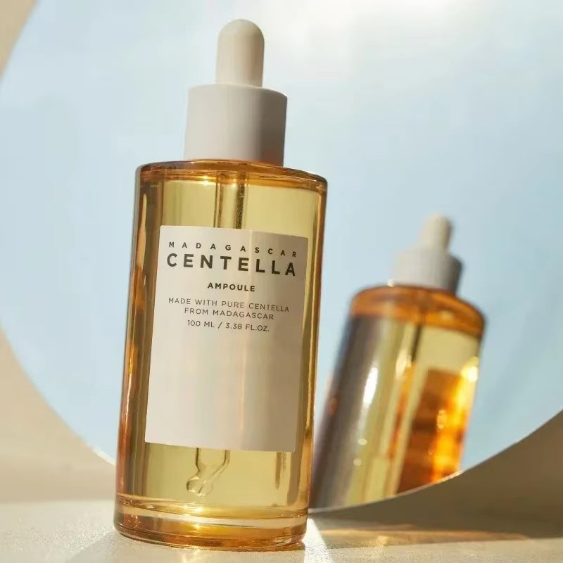 100Ml Centella Asiatica Essence Calming Moisturizing Brightening Face Serum Brightening Capsule Ampoule Daily Skincare Solution